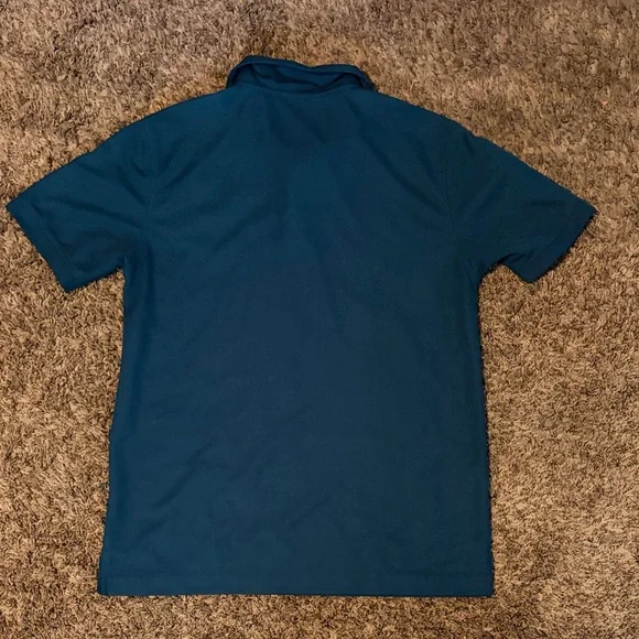 Men's Blue Polo Shirt - Picture 4 of 4